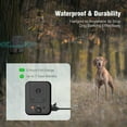 thumbnail image 4 of Jinsinto Répulsif Ultrasonique pour Chiens, Réglable en Fréquence Ultrasonique, Dispositif de Dissuasion Rechargeable pour Animaux Fontainebleau Noir, 4 of 5