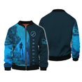 thumbnail image 3 of Nuevas chaquetas con estampado 3D de buceo Explore para hombres y mujeres, ropa de moda Harajuku, abrigo de manga larga con cremallera, tops Y2k, abrigos con cuello alto, 3 of 4