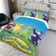 thumbnail image 3 of Teletubbies Conjunto de sábanas temático, trío de piezas, cómodo y amigable con la piel, diseño único, regalo de decoración para el hogar para familiares, amigos y fans,140cm *210cm, 3 of 6