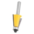Chamfered Router Bit 8mm Shank Chamfer Bevel Edging Router Bit Woodworking Milling Cutter 15 ...