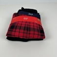thumbnail image 4 of Gap Mens 2Pk. Waffle-Knit Jogger-Leg Pajama Pants True Black & Red Plaid-Small, 4 of 6