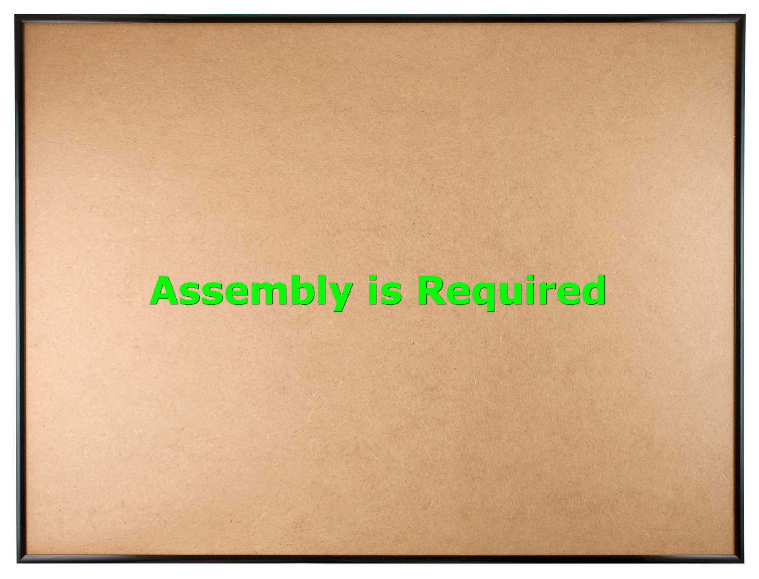 Quadro Frames 24x30 inch Picture Frame, Black, Style P3753/8 inch Wide