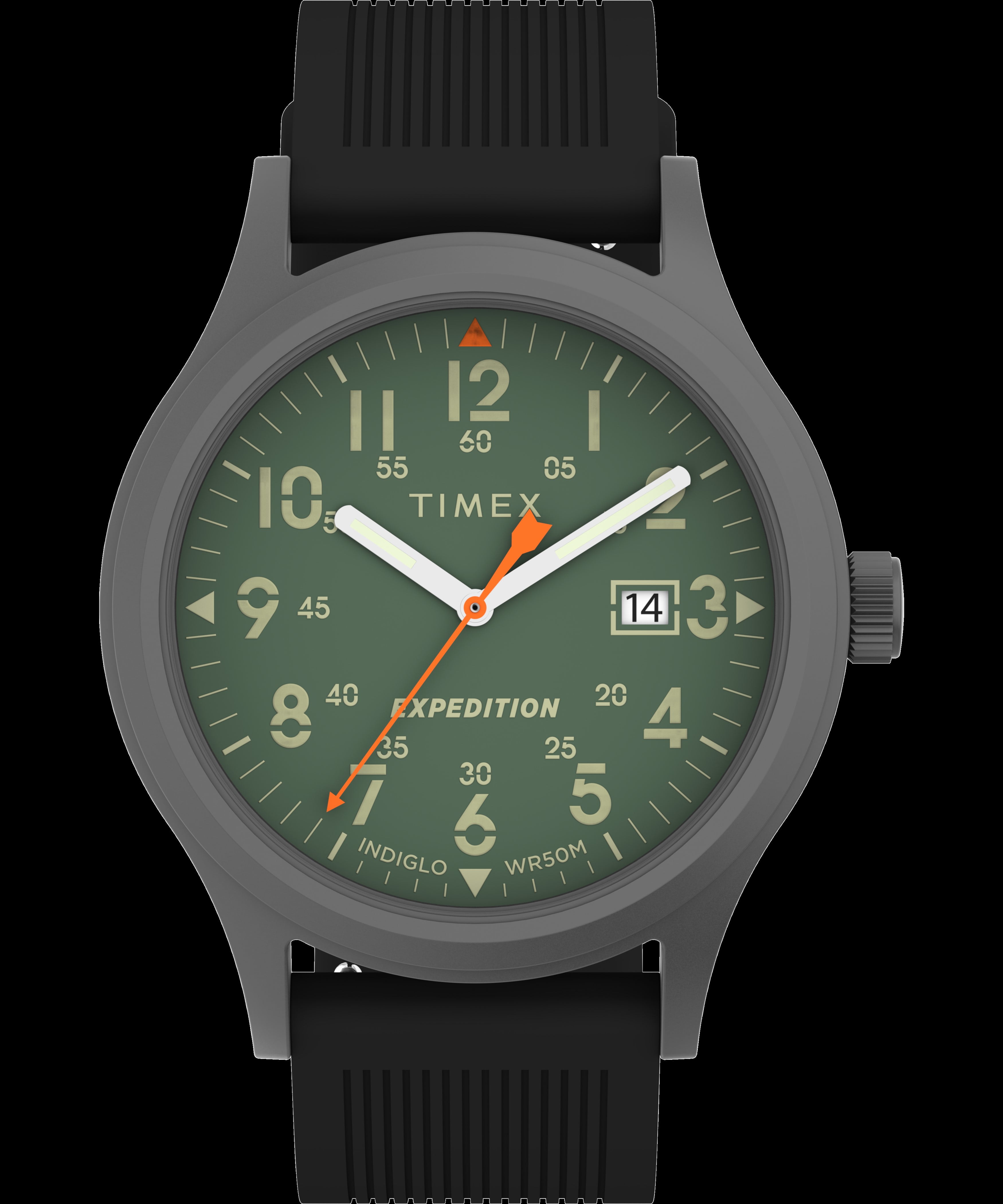   M/M エクスペディション　Black Timex Men's Expedition Scout 40 Military Classic Black Watch