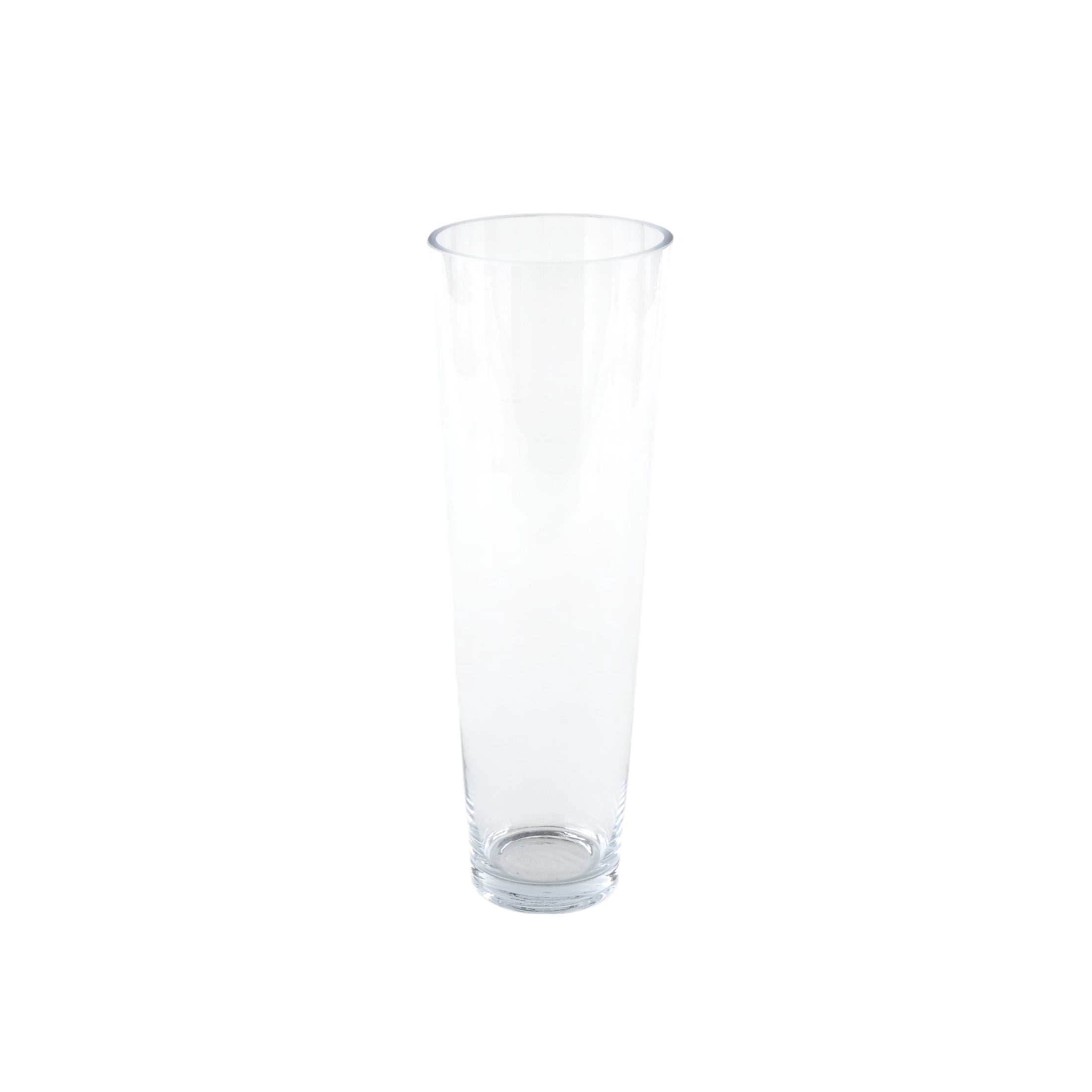 DecMode 24" Tall Glass Vase