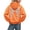 Orange, variant on Angel Wings Hoodie Sweatsuit for Women 2 Piece Sparkly Sequin Wing Hoodie and Wide Leg Pants Set Trendy Casual Tracksuits