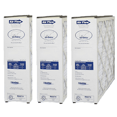 Air Bear Supreme 1400 Furnace Filter 259112 105 Merv 11 16x25x5 3 Pack