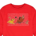 thumbnail image 3 of The Lion King - Hakuna Matata Outlined Words - Toddler & Youth Long Sleeve Graphic T-Shirt, 3 of 5
