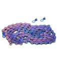 thumbnail image 2 of Bike Chain,High Strength Steel Colorful Bike Variable Speed Chain Replacement Accessory for Mountain Road Bikes, 2 of 8