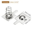 thumbnail image 2 of Placa de resorte de batería para contacto de batería AA, placa de níquel de 10 mm x 10 mm para bricolaje, 20 juegos, 2 of 5
