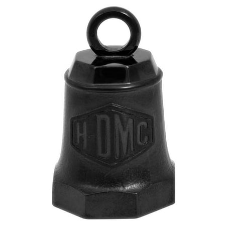 Harley-Davidson Sculpted H-DMC Logo Ride Bell, Matte Black Finish HRB093, Harley Davidson