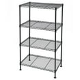 thumbnail image 3 of Tcbosik 4-Tier Metal Wire Shelving Unit, Adjustable Standing Storage Rack, Heavy Duty Metal Organizer for Kitchen, Pantry, Garage, Black, 3 of 9