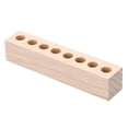 thumbnail image 4 of Soporte de madera, organizador de madera natural, expositor de cosméticos Bajo, 4 of 7