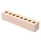 thumbnail image 4 of Soporte de madera, organizador de madera natural, expositor, organizador de maquillaje y cosméticos. Bajo, 4 of 7