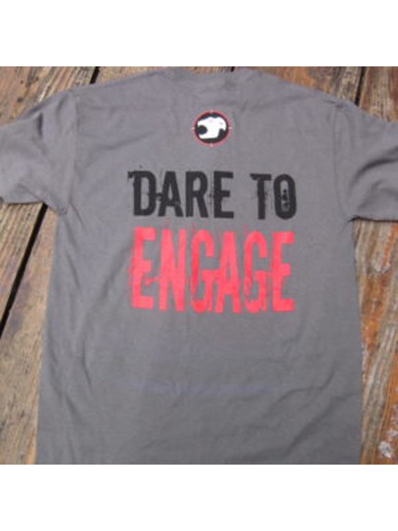 Stands Dare To Engage T shirt, small