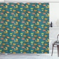 thumbnail image 1 of Ambesonne Under the Sea Shower Curtain, Corals Habitat, 69"Wx70"L, Multicolor, 1 of 3