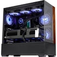 thumbnail image 6 of Cooler Master E690KHNNS00 Elite 690 ATX Mid-Tower PC Case with Wood Front - Black, 6 of 9