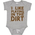 thumbnail image 3 of Inktastic I Like Playing in the Dirt Boys or Girls Baby Bodysuit, 3 of 5