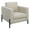 Oatmeal, variant on Tilly Upholstered Track Arm Accent Chair Oatmeal