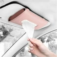 thumbnail image 2 of Jimin Car Tissue Holder, Sun Visor Napkin Holder, Car Mask Holder for Sun Visor, Masks Dispenser for Car, Car Tissue Box with Tissue Refill, 2 of 6