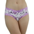 thumbnail image 5 of ToBeInStyle Women's Pack of 4 Floral Pattern Brief Panties, 5 of 5