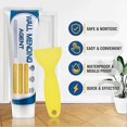 thumbnail image 3 of Wall Fix Mending Agents Wall Cracks Repair Agents with Scrapper Kit Living room wall aesthetic restoration, 3 of 5