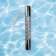 thumbnail image 3 of Northlight Round Swimming Pool Thermometer with Cord 6.75" - Silver, 3 of 7