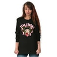 thumbnail image 4 of Betty Boop Breast Cancer Stay Strong Women Plus Size Long Sleeve Tee Brisco Brands 3X, 4 of 5