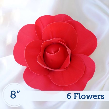 Large Forest Flowers BalsaCircle 6 pcs 8