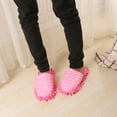 thumbnail image 5 of WRISTBIQUE Mopping Slippers Coral Fleece for Household Cleaning 1 Pair, 5 of 10