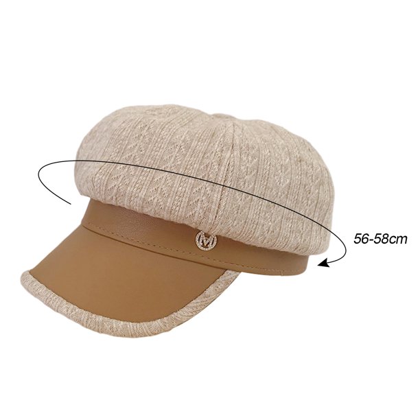 Womens Fashion Newsboy Cap Bakerboy Cabbie Gatsby Visor 