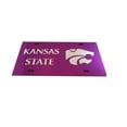 thumbnail image 1 of Kansas State Purple Silver Laser Cut License Plate, 1 of 1