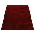 thumbnail image 4 of Rugsotic Carpets Handmade Rugs Hand Knotted Loom Rectangle 8'x10' Red Silk for Indoor Use, 4 of 5