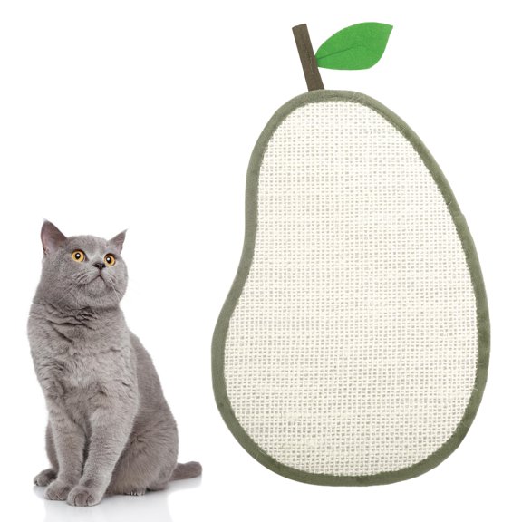 PUMYPOREITY Cat Scratcher Pad, Sisal Scratch Carpet for Small and Medium Cat, Durable Recycle Pad for Furniture Protection