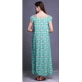 thumbnail image 4 of Bimba NightwearFor Women Printed Nightgown Rayon Long Maxi Dress Sleepwear, 4 of 4