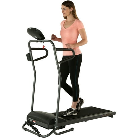 Fitness Reality TRE5000 Compact Foldable Electric Treadmill with Heart Pulse