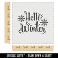 thumbnail image 2 of Hello Winter Snowflakes DIY Cookie Wall Craft Stencil - 5.5 Inch, 2 of 5