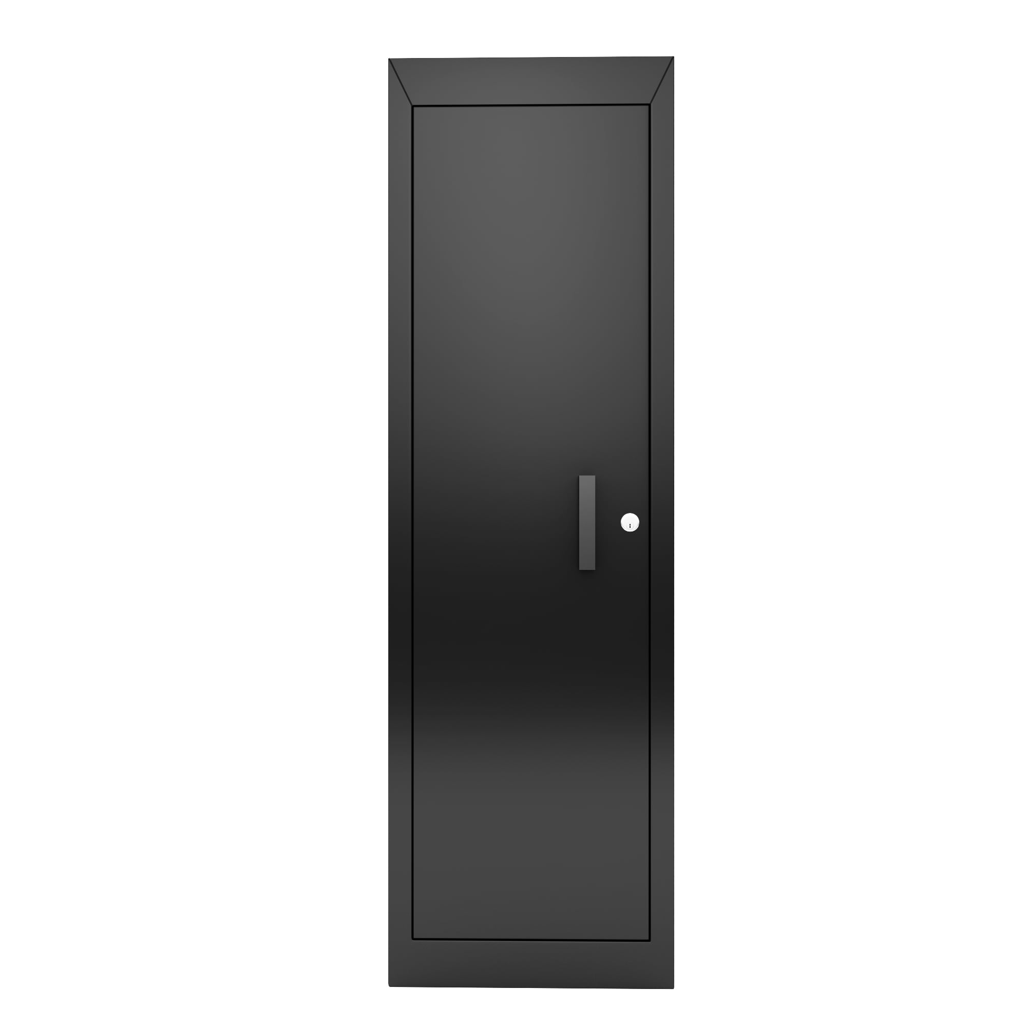 Kepooman Kids 3 Tier Metal Storage Locker with 2 Adjustable Shelves for Bedroom, 14.25"L x 17.99"W x 46.38"H, Black Kepooman Kids 3 Tier Metal Storage Locker with 2 Adjustable Shelves for Bedroom, 14.25"L x 17.99"W x 46.38"H, Black