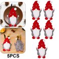 thumbnail image 1 of Soporte para Cubiertos Navideño Adorno El Papá Noel (sombrero Corazón) 5 Uds., 1 of 6