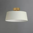 thumbnail image 4 of 10330OFNAB-Maxim Lighting-Paramount - 19.5W 1 LED Flush Mount-6 Inches Tall and 16 Inches Wide-Natural Aged Brass Finish, 4 of 5