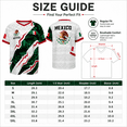 thumbnail image 2 of 2026 Mexico Aztec Calendar Style Soccer Jersey, Men’s V-Neck Short Sleeve Fan Shirt for Game Day, Training, Travel, and Casual Wear, 2 of 12