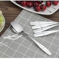 thumbnail image 2 of Juego de 12 cucharas de postre de cubiertos de acero inoxidable Eagrye, 2 of 5