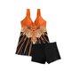 thumbnail image 4 of Traje de baño para mujer Traje de baño dividido con estampado grande para mujer Falda de bikini Traje de baño dividido Trajes de baño para mujer, 4 of 6