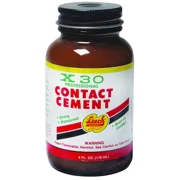 Leech Adhesives X30-74 X 30 Contact Cement 4 Ounce Bottle