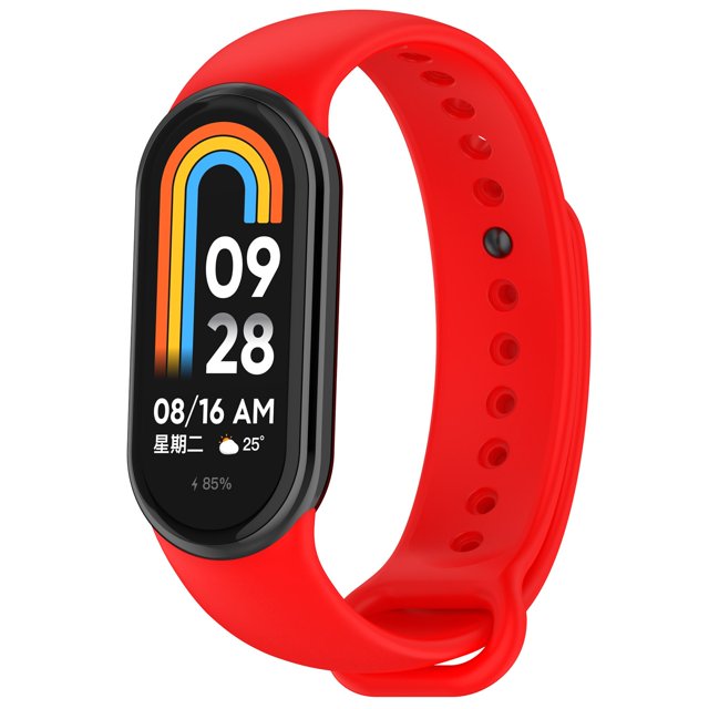 Dsscvnef Smart Fitness Silicone Strap Sporty Replacement Wristband Durable Connector Comfortable Wearable Accessory for Activity Tracking
