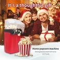 thumbnail image 6 of Hot Air Popcorn Maker, Quick 3-Minute Popcorn Machine, Easy-to-Use Air Circulation Popcorn Popper for Home, Movie Nights and Family Snacks, 6 of 10