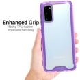 thumbnail image 6 of CoverON Samsung Galaxy S20 Case Clear Slim Fit Hard Protective Phone Cover with TPU Bumpers - Pure View Series, 6 of 8