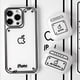 thumbnail image 3 of Funda de teléfono translúcida esmerilada para iPhone, carcasa protectora de silicona, línea bidimensional, cómic, iPhone 13 Pro Max, iPhone 14, 12, 11, XS, XR, X, 3 of 4