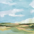 thumbnail image 2 of Vess, June Erica 20x20 White Modern Wood Framed Museum Art Print Titled - Meadow Gold I, 2 of 4