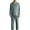 Army Green, variant on Ecqkame Cotton Pajamas for Men Set Plaid Long Sleeve Lapel Button Down Tops Elastic Waist Pants Casual Comfy 2 Piece Sleepwear Sets Navy XL