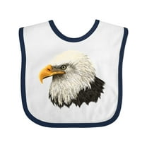 Inktastic Bald Eagle Boys or Girls Baby Bib